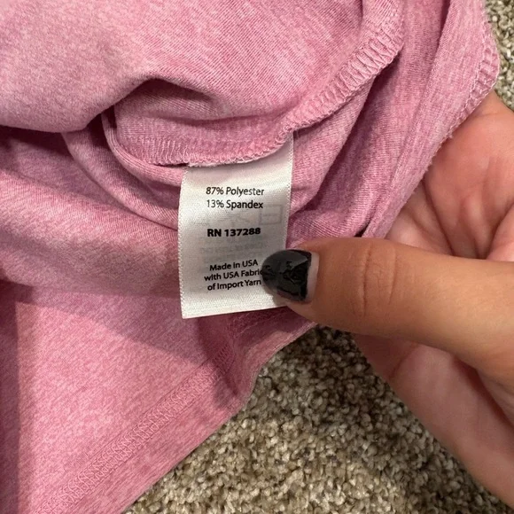 Year of ours pink collared sleeveless top small nwot - Picture 4 of 4